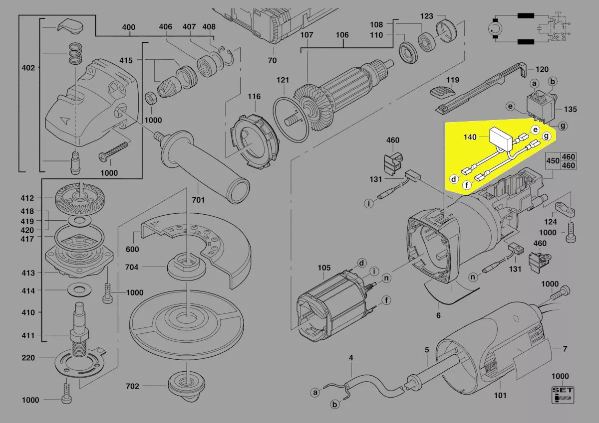 Condensateur réf. 4931391182 AEG